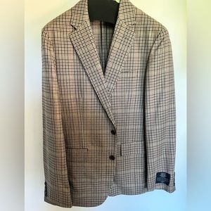 J. Crew Ludlow Suit Jacket Slim Fit 40L English Cotton Wool